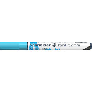 Acrylmarker Schneider Paint-It 310 1201 - pastell blau 2...