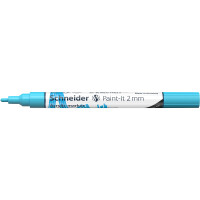Acrylmarker Schneider Paint-It 310 1201 - pastell blau 2 mm Rundspitze permanent