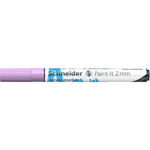 Acrylmarker Schneider Paint-It 310 1201 - lila 2 mm Rundspitze permanent
