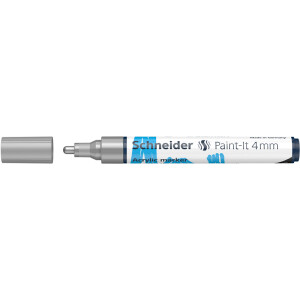 Acrylmarker Schneider Paint-It 320 1202 - silber 4 mm...