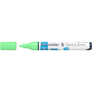 Acrylmarker Schneider Paint-It 320 1202 - pastell grün 4 mm Rundspitze permanent