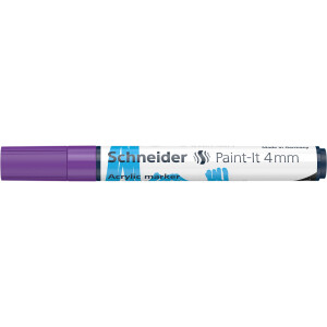 Acrylmarker Schneider Paint-It 320 1202 - violett 4 mm...
