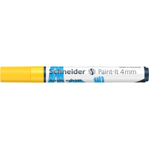 Acrylmarker Schneider Paint-It 320 1202 - gelb 4 mm...