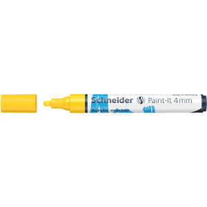 Acrylmarker Schneider Paint-It 320 1202 - gelb 4 mm...