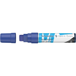 Acrylmarker Schneider Paint-It 330 1203 - blau 15 mm...