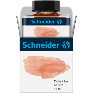 Füllhalter Tintenglas Schneider 6936 - apricot 15 ml