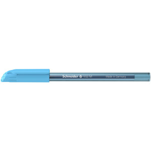 Kugelschreiber Schneider Vizz 1022 - hellblau-transparent Mine M hellblau