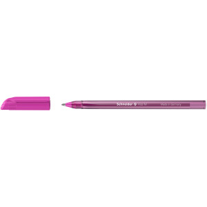 Kugelschreiber Schneider Vizz 1022 - pink-transparent Mine M pink