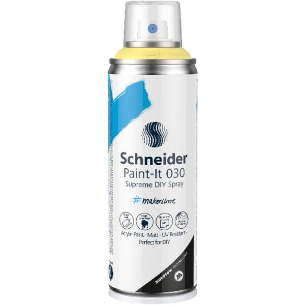 Permanentspray Schneider Paint-It 030 0305 - light yellow 200 ml