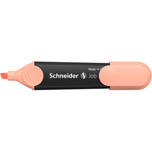 Textmarker Schneider Job 1526 - pfirsich 1-5 mm Keilspitze permanent nicht nachfüllbar