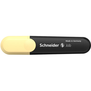 Textmarker Schneider Job 1525 - vanille 1-5 mm Keilspitze...