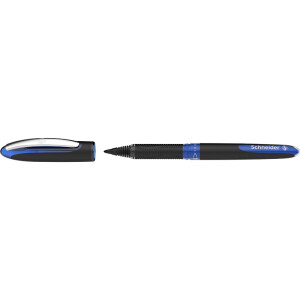 Tintenroller Schneider One Sign Pen 1836 - blau/schwarz 1 mm Mine tiefblau 	Free Ink System
