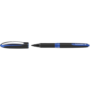 Tintenroller Schneider One Sign Pen 1836 - blau/schwarz 1 mm Mine tiefblau 	Free Ink System