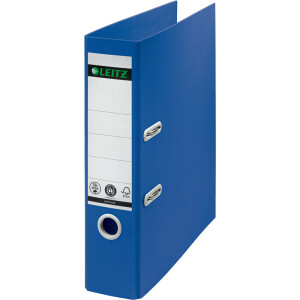 Ordner Leitz Recycle 1018 - A4 320 x 285 mm blau 80 mm...
