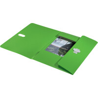 Dokumentenmappe Leitz Recycle 4622 - A4 313 x 235 mm grün bis 150 Blatt PP-Recyclingfolie