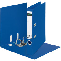 Ordner Leitz Recycle 1019 - A4 320 x 285 mm blau 50 mm schmal 180° Mechanik Recyclingkarton