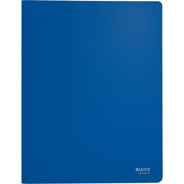 Sichtbuch Leitz Recycle 4676 - A4 231 x 310 mm blau 20 Hüllen recyceltes PP