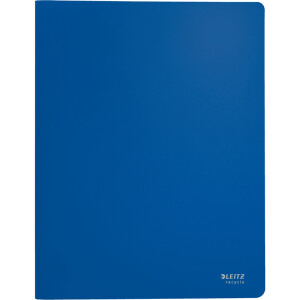 Sichtbuch Leitz Recycle 4676 - A4 231 x 310 mm blau 20 Hüllen recyceltes PP
