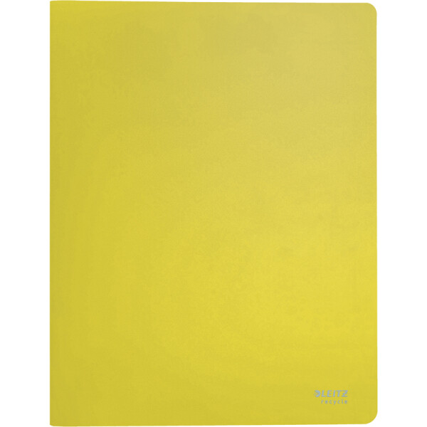Sichtbuch Leitz Recycle 4676 - A4 231 x 310 mm gelb 20 Hüllen recyceltes PP