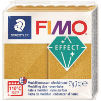 Modelliermasse Staedtler FIMO effect 8010 - gold normalfarbend ofenhärtend 57 g