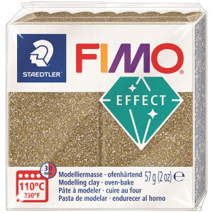 Modelliermasse Staedtler FIMO effect 8010 - glitter gold...