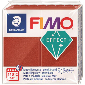 Modelliermasse Staedtler FIMO effect 8010 - kupfer...