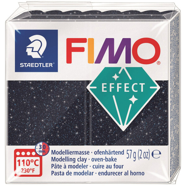 Modelliermasse Staedtler FIMO effect 8010 - galaxy blau normalfarbend ofenhärtend 57 g