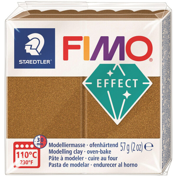 Modelliermasse Staedtler FIMO effect 8010 - antikbronze normalfarbend ofenhärtend 57 g