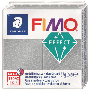 Modelliermasse Staedtler FIMO effect 8010 - silber...