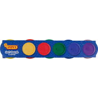 Knetmasse Jovi Soft Dough Blandiver 405 - farbig sortiert 110 g 5er-Set