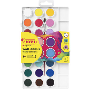 Farbkasten Jovi 800 - Geh&auml;usefarbe wei&szlig; 24 Farben