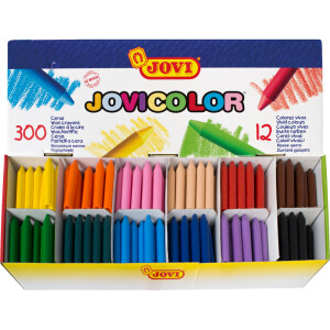 Wachsmalstift Jovi Jovicolor 989 - farbig sortiert 300er-Set