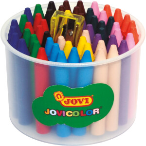 Wachsmalstift Jovi Jovicolor 980 - farbig sortiert 60er-Set