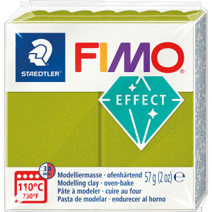 Modelliermasse Staedtler FIMO effect Metallic 8010 - grün metallic ofenhärtend 57 g