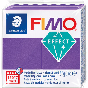 Modelliermasse Staedtler FIMO effect Metallic 8010 - lila metallic ofenhärtend 57 g