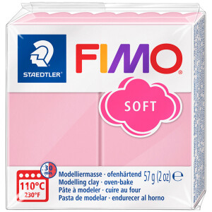 Modelliermasse Staedtler FIMO soft 8020 T - strawberry...