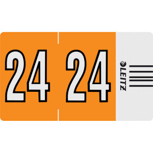 Jahressignal Leitz Orgacolor 6754 - 30 x 23 mm orange...