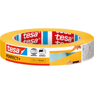Abdeckband Tesa Perfect+ 56536 - gelb Kreppband für...