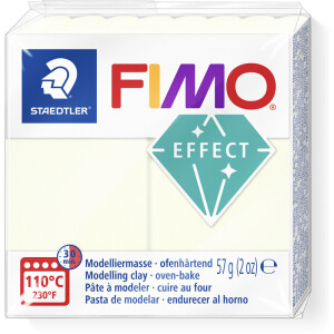 Modelliermasse Staedtler FIMO effect Leuchtfarben 8010 - nachtleuchtend leuchtfarbend ofenhärtend 57 g