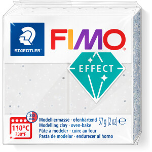 Modelliermasse Staedtler FIMO effect Stone 8010 - weiß granit stone ofenhärtend 57 g