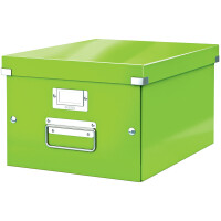 Aufbewahrungsbox Leitz Click & Store 6044 - Mittel 281 x 200 x 370 mm schwarz Graukarton