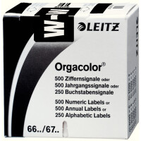 Buchstabensignal Leitz Orgacolor 6610 - 30 x 23 mm...
