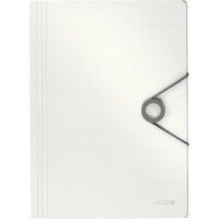 Eckspannmappe Leitz Solid 4563 - A4 235 x 320 mm weiß 150 Blatt PP