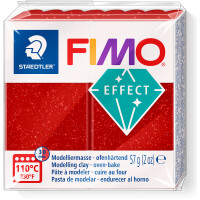 Modelliermasse Staedtler FIMO effect 8020 - weiß glitter ofenhärtend 57 g