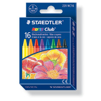 Wachsmalstift Staedtler Noris Club 220NC24 - farbig sortiert (24) 24er-Set