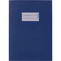 Heftumschlag Herma 5506 - A5 148 x 210 mm violett mit Beschriftungsetikett Recyclingpapier