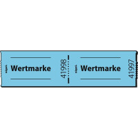 Wertmarke sigel GR554 - 60 x 30 mm rot Papier Pckg/500