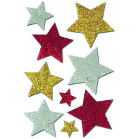 Sticker Weihnachten Herma Magic 3732 - Sterne Folie 1...