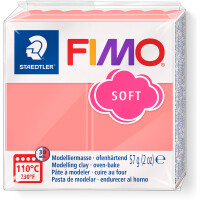 Modelliermasse Staedtler FIMO soft 8020 T - mango normalfarbend ofenhärtend 57 g