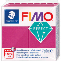 Modelliermasse Staedtler FIMO effect Metallic 8010 - bordeaux metallic ofenhärtend 57 g
